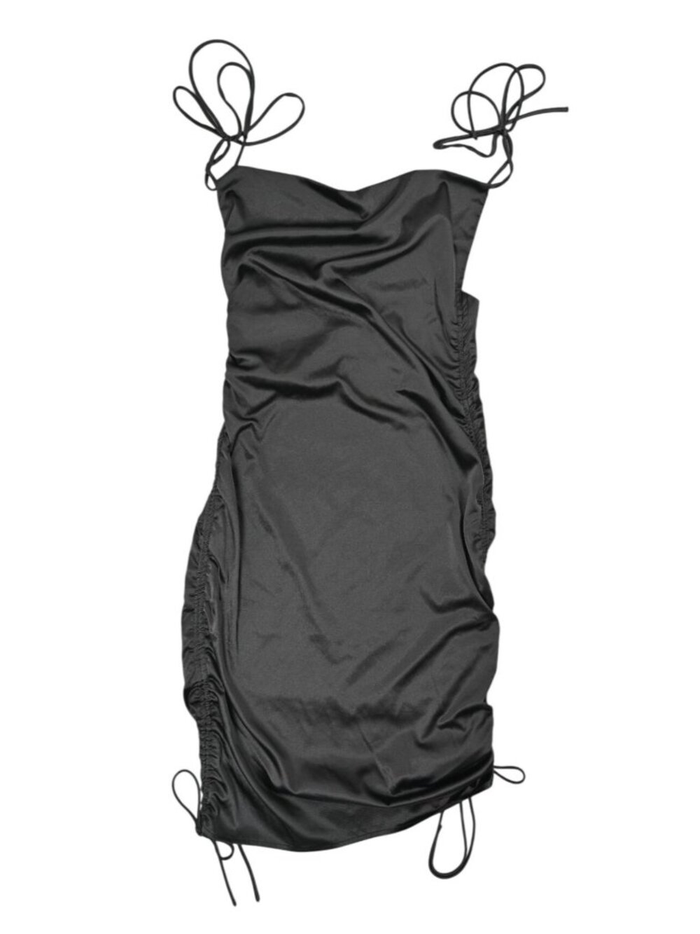 LEAU Cabo Mini Dress in Black